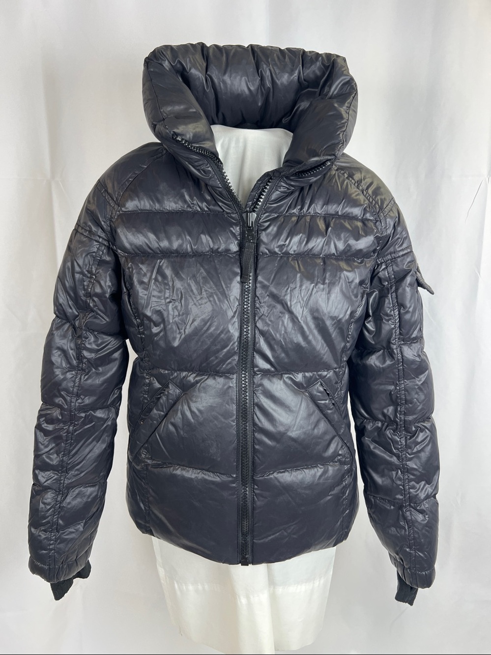S13 New York Girls Size 14 Black puffer Jacket Coat EUC